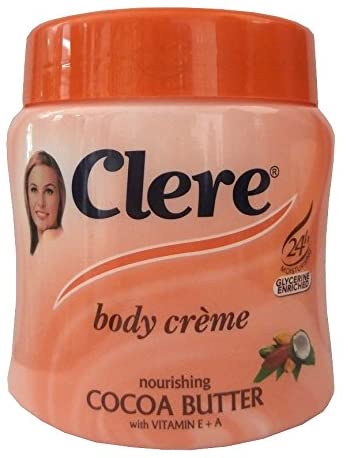 Nourishing Beauty Cream With Cocoa Butter And Vitamin A & E Clere
