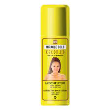 MIRACLE GOLD Face and Skin Correcting Body Lotion