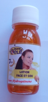 YELLOW EGG 7 DAYS Lotion Without Hydroquinone Face And Neck