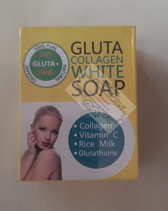 Brightening Soap With Vitamin C Gluta Collagen White
