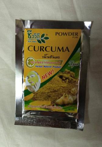 Bio Way Curcuma Natural Herbal Lightening Powder
