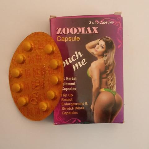 ZOOMAX TOUCH ME Capsule For Hips, Buttocks And Breast Augmentation