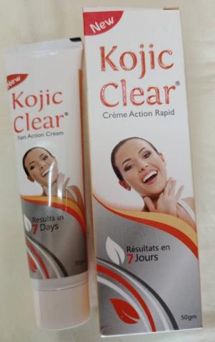 KOJIC CLEAR Lightening Cream For The Skin With Fast Acting Results 7 days