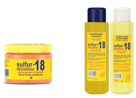 Anti-Dandruff Range For All Hair Type Sulfur-18