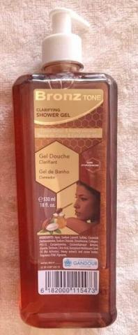 Clarifying & Moisturizing Shower Gel With Cocoa Butter & Honey Extracts BRONZ TONE