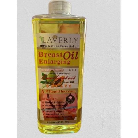 LAVERLY Super Rejuvenating and Breast Developing Natural Breast Oil Based on Papaya