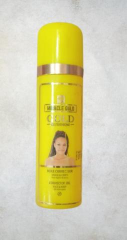 MIRACLE GOLD Face And Body Corrective Lightening Oil