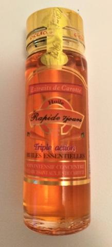 Triple Action Lightening Oil With Carrot Extracts Rapide 7 Jours