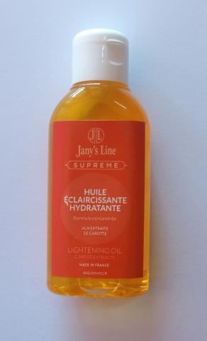 Brightening Moisturizing Oil With Carrot Extract JANY'S LINE SUPREME