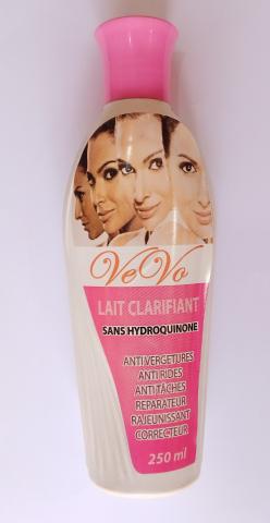 VEVO Clarifying Body Lotion Without Hydroquinone
