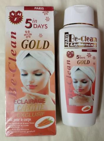 Be-Clean Exclusive Lightening Body Lotion With Carrot