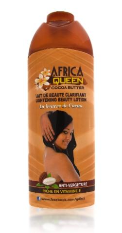 Clarifying body lotion exfoliating and rich in vitamin E AFRICA QUEEEN COCOA BUTTER
