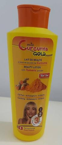 Lightening Beauty Milk, Anti-dark spot & Anti-stretch mark Miss Curcuma Gold