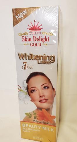 Skin Delight Gold 7 Days Lightening Beauty Lotion with Carrot Oil