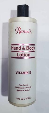 RAMSII Moisturizes Protects Soothes Softens Body Lotion