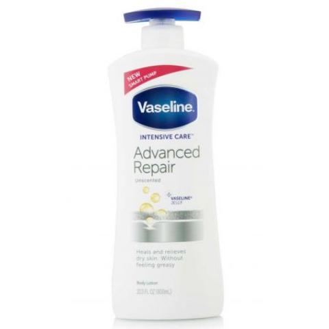 VASELINE Intensive Care Repairing Unscented Body Lotion