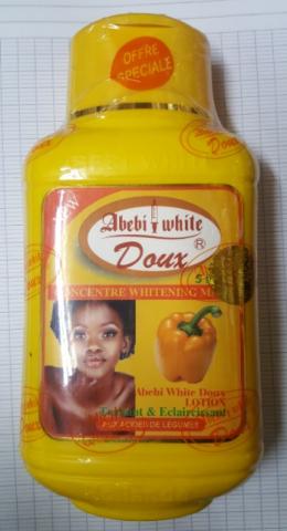 New Lightening Body Lotion With Vegetable Acids Abebi White Doux
