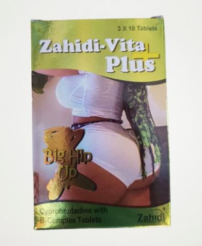 ZAHIDI VITA PLUS HIP UP Hip and Butt Enhancement Pills