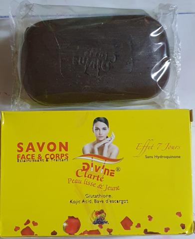 DIVINE CLARTE Lightening, Treating Soap For Smooth, Youthful Skin Without Hydroquinone