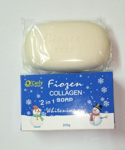 Frozen Collagen Soap X10  Super whitening