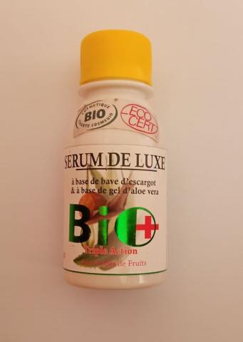 BIO + Luxury Serum With Snail Slime & Aloe Vera Gel Triple Action  With  Fruit Acids