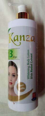 Lightening Lotion For The Body With Plant Extracts KANZA