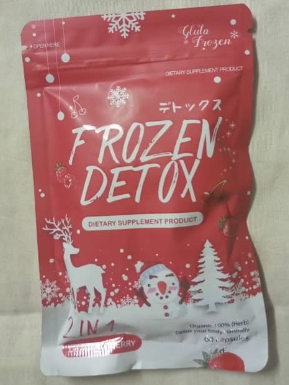 Dietary Supplement For Detoxification And Weight Loss "FROZEN DETOX"