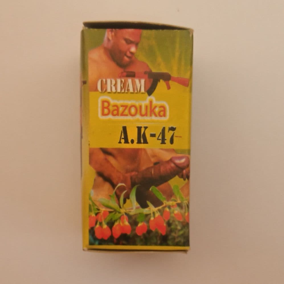"BAZOUKA A.K-47" Male Extender And Hardener Cream