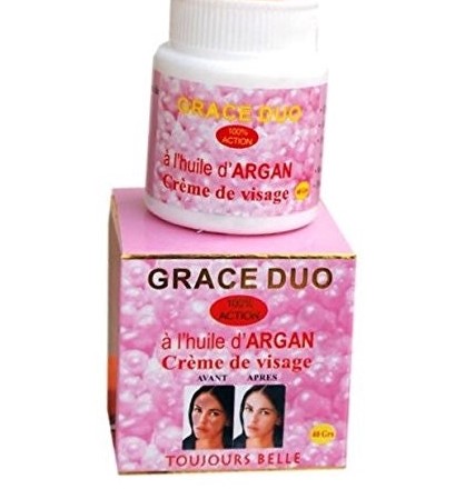 Lightening Anti-Dark Spot Face Cream With Argan Oil "GRACE DUO"