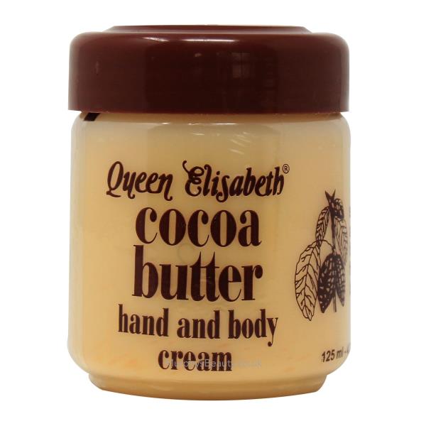 Crème Corporelle Et Mains Au Beurre de Cacao "Queen Elisabeth"