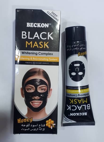 "BECKON BLACK MASK" Deep Facial Scrub