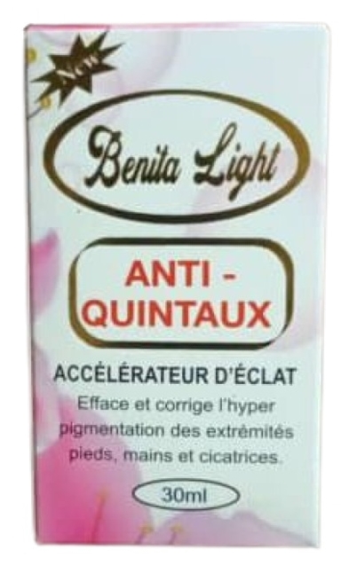 "BENITA LIGHT" Radiance Accelerator Super Lightening Anti-Quintals Oil