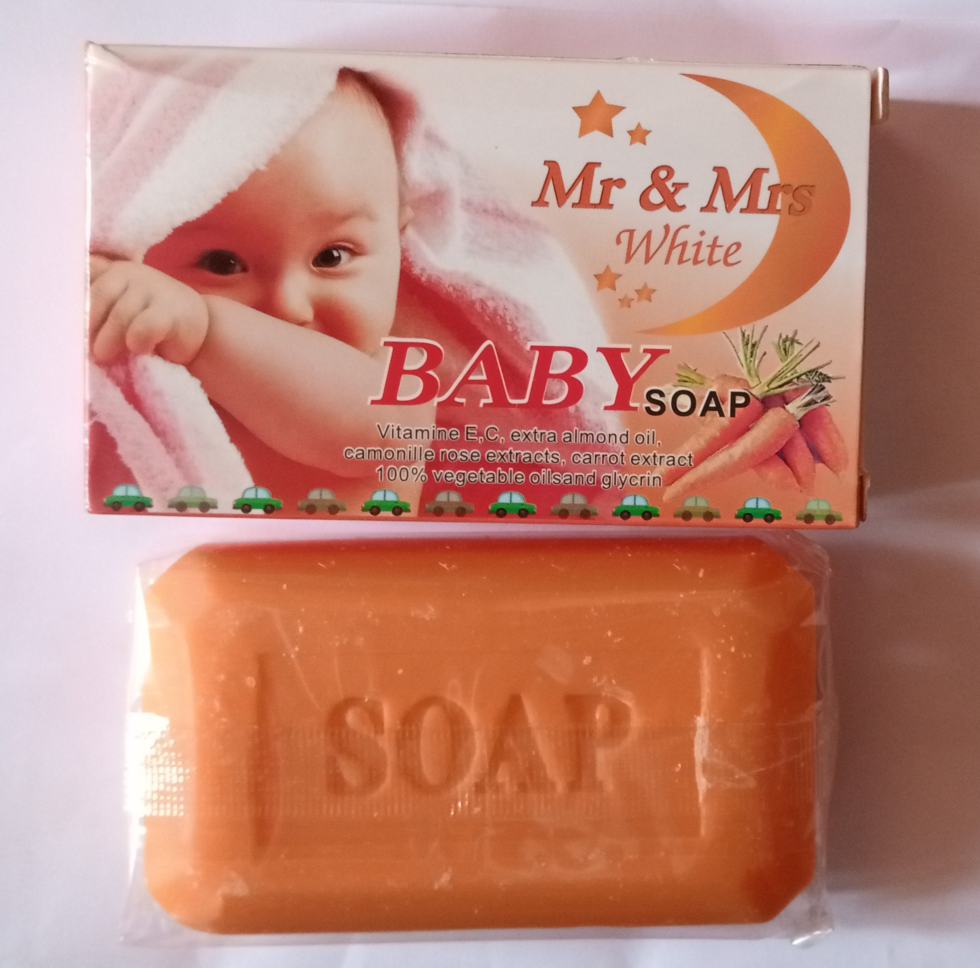 Mr & Mrs White Baby Lotion