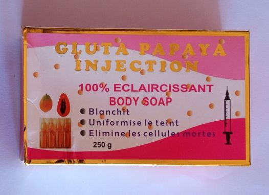 "GLUTA PAPAYE INJECTION" 100% Lightening Body Soap