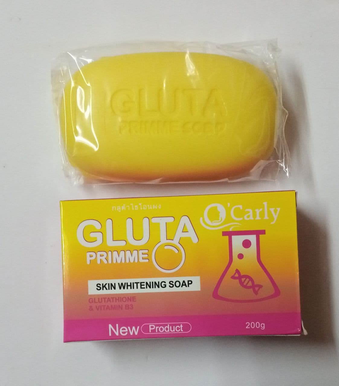 "GLUTA PRIME" Skin Whitening Soap