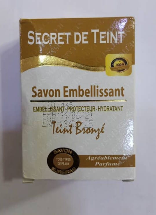 Beautifying Repairing Moisturizing Soap Tanned Complexion "SECRET TEINT"