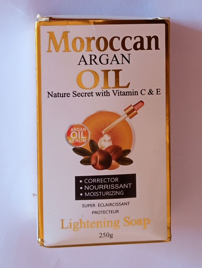 Savon éclaircissant à l'huile d'argan du Maroc
