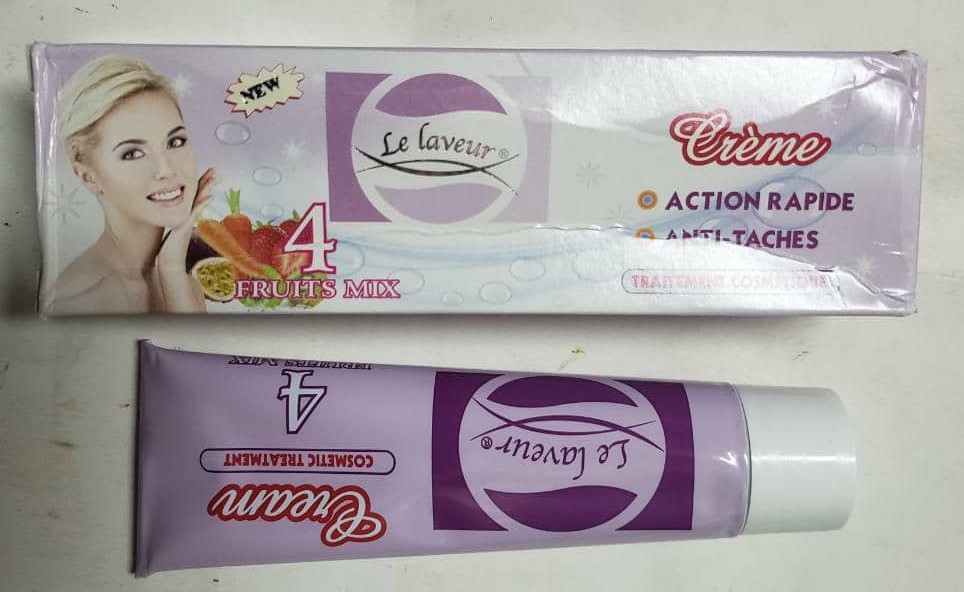 Tube Crème Aux Multi-vitaminés Clarifiant Anti-tâches "LE LAVEUR"