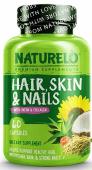 Nourishing, Anti-Aging Capsules For Hair, Skin & Nails "NATURELO HAIR SKIN & NAILS"