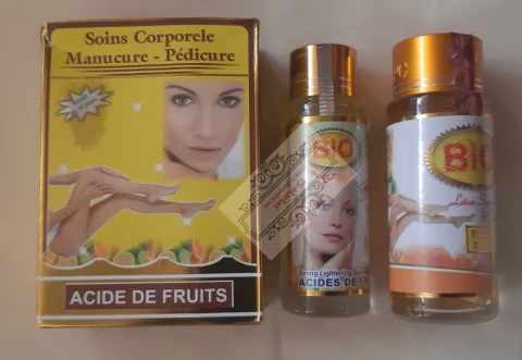 Duo Lotion-Sérum Eclircissant Et Traitant Aux Acides De Fruits BIO