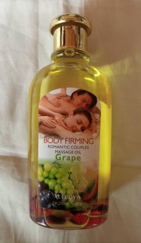 Huile de massage Corporel raffermissante Pour couple romantique Au raisin BODY FIRMING Grape