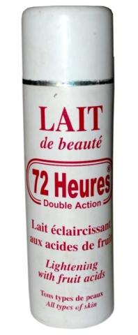 Lait Eclaircissant Aux Acides De Fruits 72 Heures Double Action