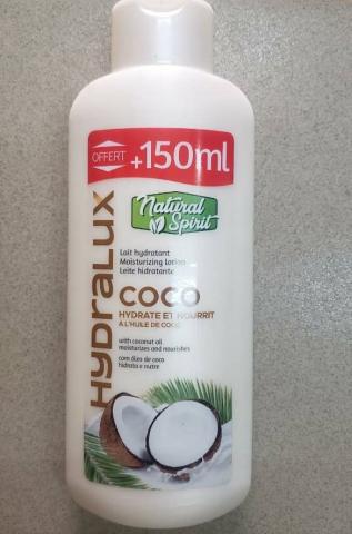 Lait Hydratant Coco HYDRALUX