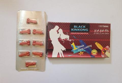 Pilules Pour L'amélioration Et Durcissement De Sexe BLACK KINKONG